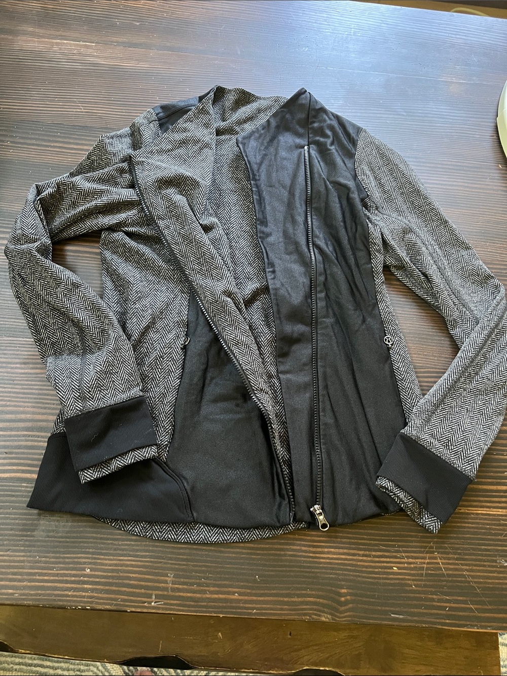 Women’s lululemon Zip-Front Jacket - Black/Gray